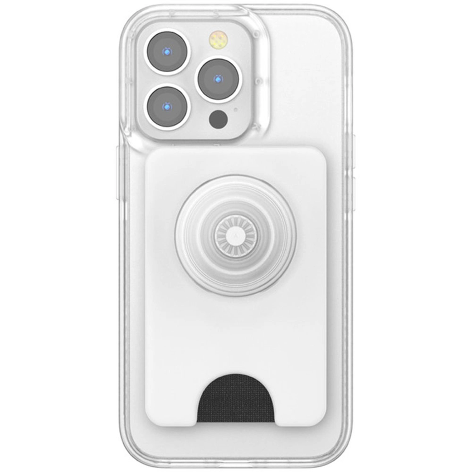 PopSockets MagSafe Popwallet With Grip - White Holds Up To 3 Cards