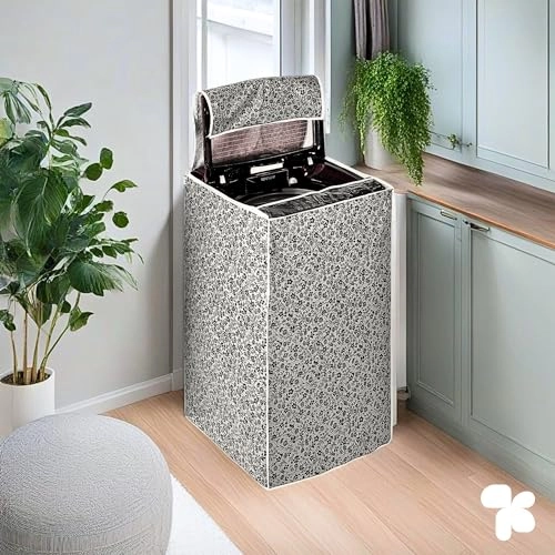 Washing Machine Cover - Suitable for 6 kg, 6.2 Kg, 6.5 Kg (56cms X 56cms X 85cms)