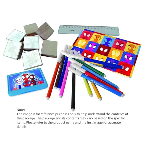 Gabbis doll house - 7 wooden stamps washable ink 7 markers drawing book