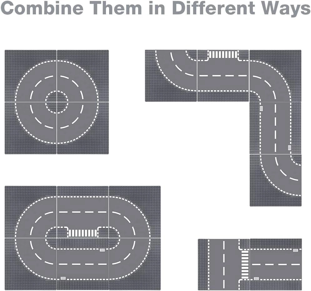 Road Base Plates - 32X32 6 Pack