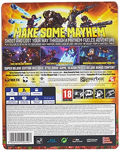Borderlands Super Deluxe - PlayStation 4