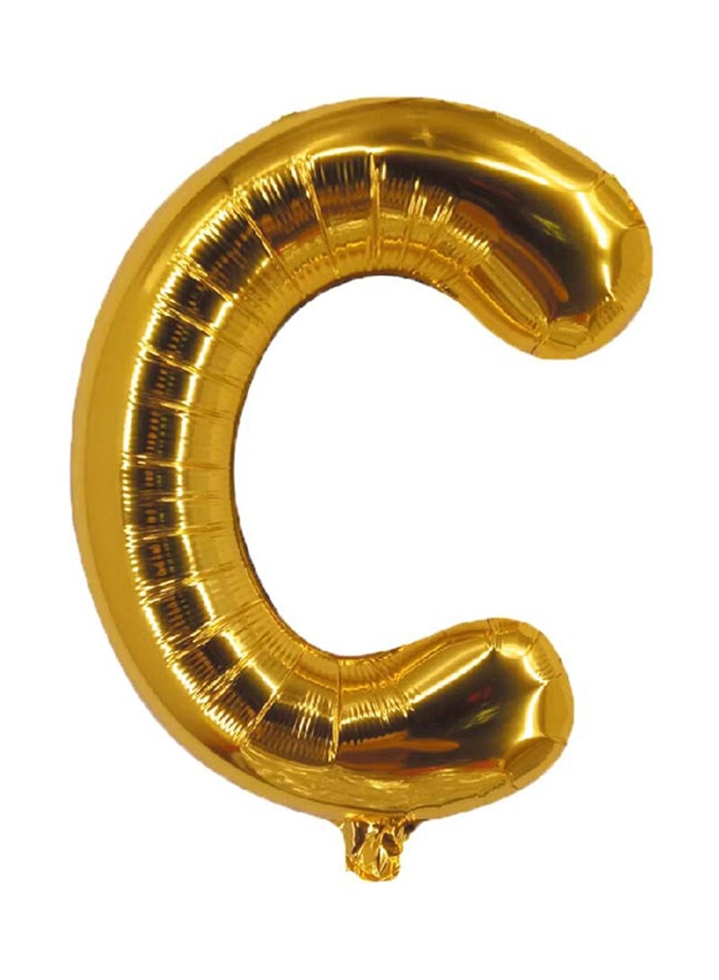 Party Time Trading LLC Foil Letter C - 16Inch