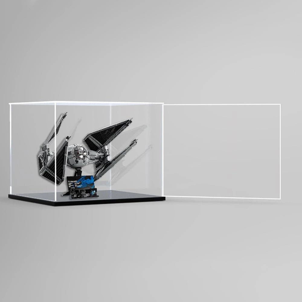 Shengor Acrylic Display Case - 45x40x35cm Black