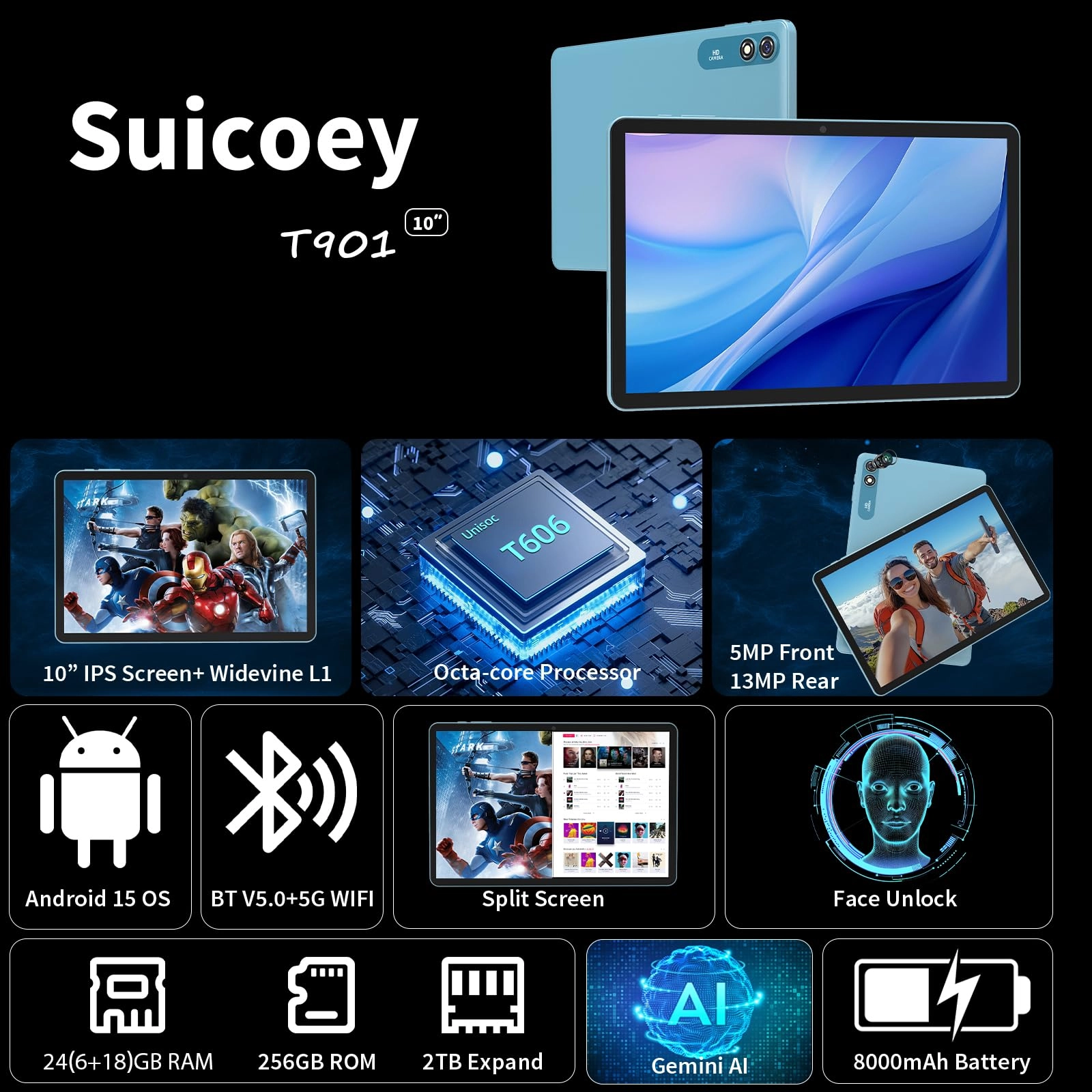 T901 - 256GB 10"