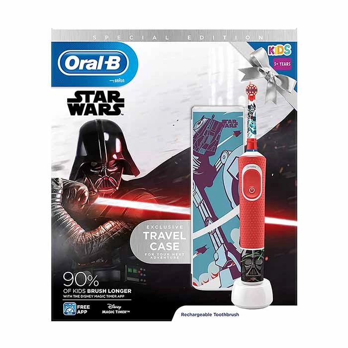 D12 - Rechargeable Star Wars + EB 10-2K - Kids Brush Head