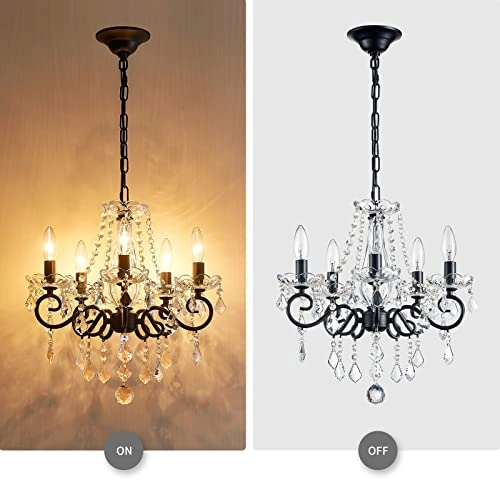 Small Crystal Chandelier