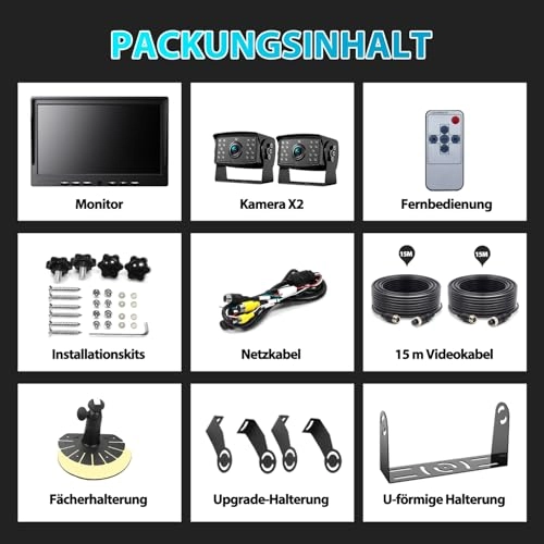 Magnetic Wireless Reversing Camera - 1080P