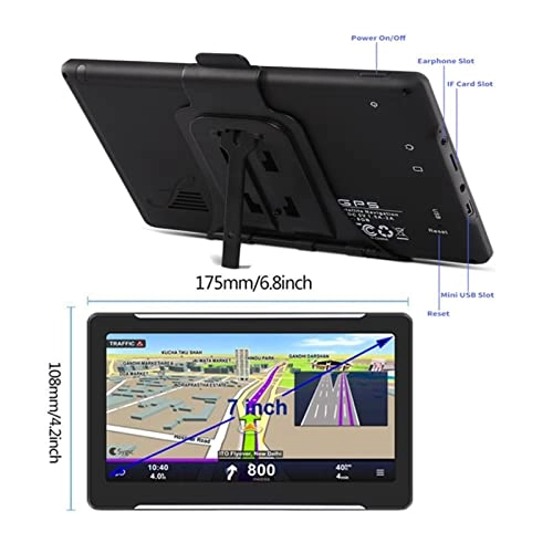 GPS Navigator for Car 156465654 - 7 inch 256MB+8GB