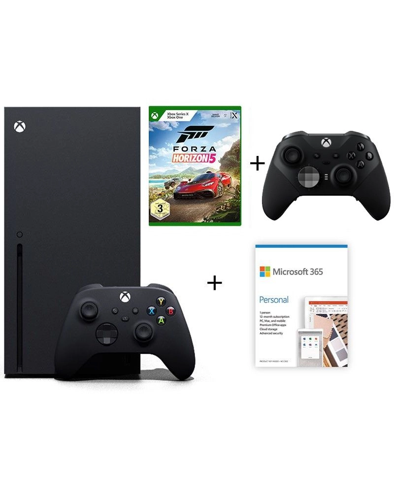 Microsoft Xbox Series X + Forza Horizon 5 + Elite Controller + 365