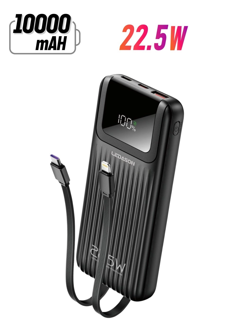 LEDASON L-P49 - 10000mAh 22.5W 3