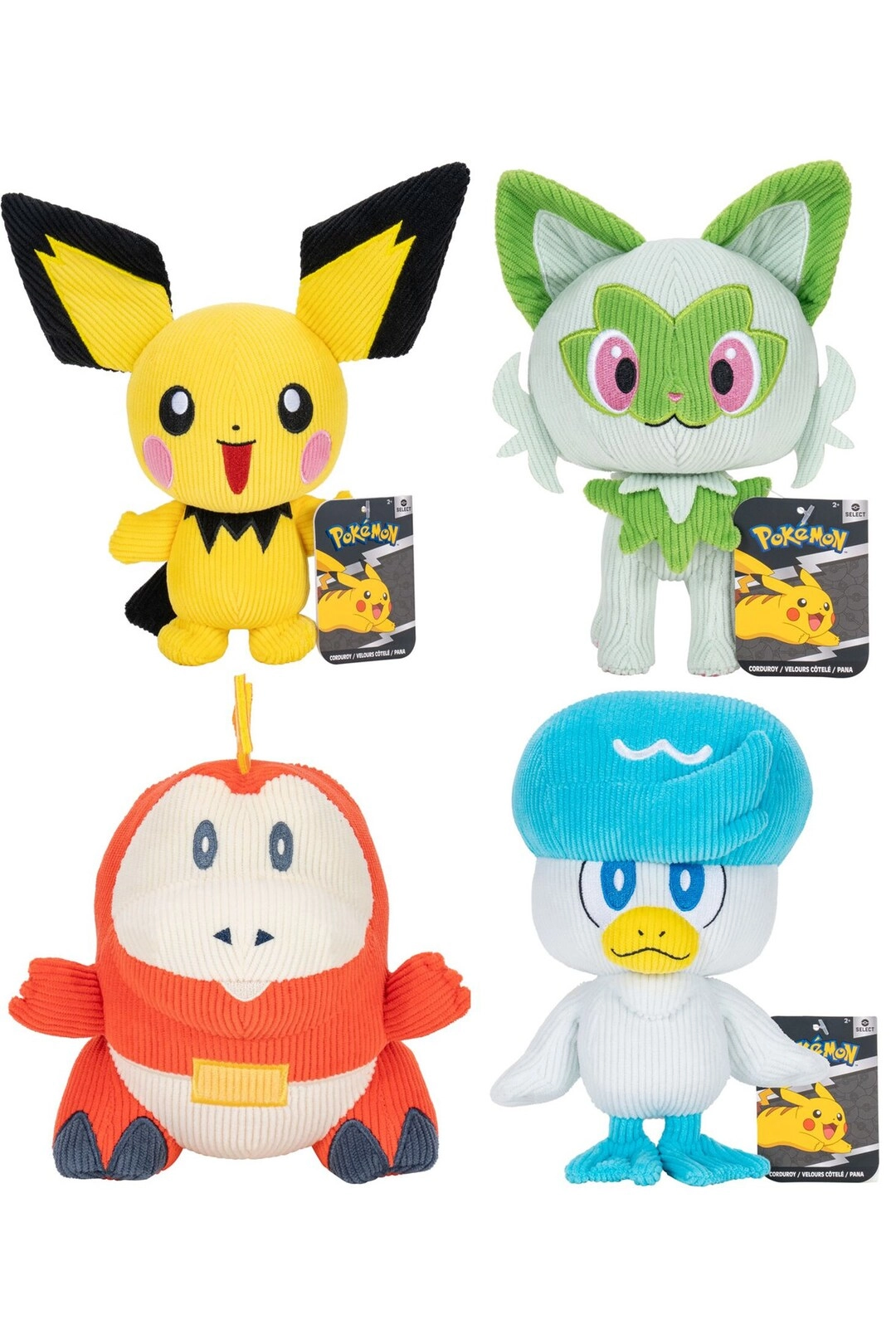 Pokemon Corduroy Plush 30 cm