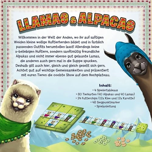 Llamas & Alpacas - Family Game (German)