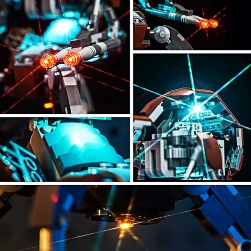 Lighting Kit Compatible with Lego Droideka 75381 - LED