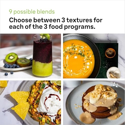 PowerBlend 7 - 10 speed settings 9 food programs TriAction technology