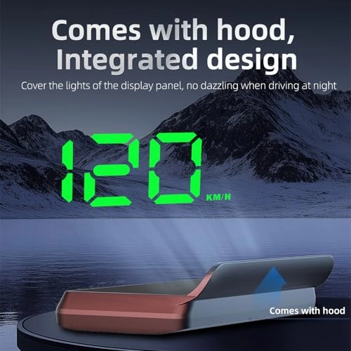 W2 - GPS Speedometer USB Powered Auto Brightness