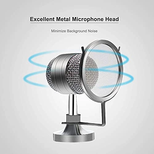 Condenser Wired Microphone Kit 3.5mm-Mini-Jack Microphone