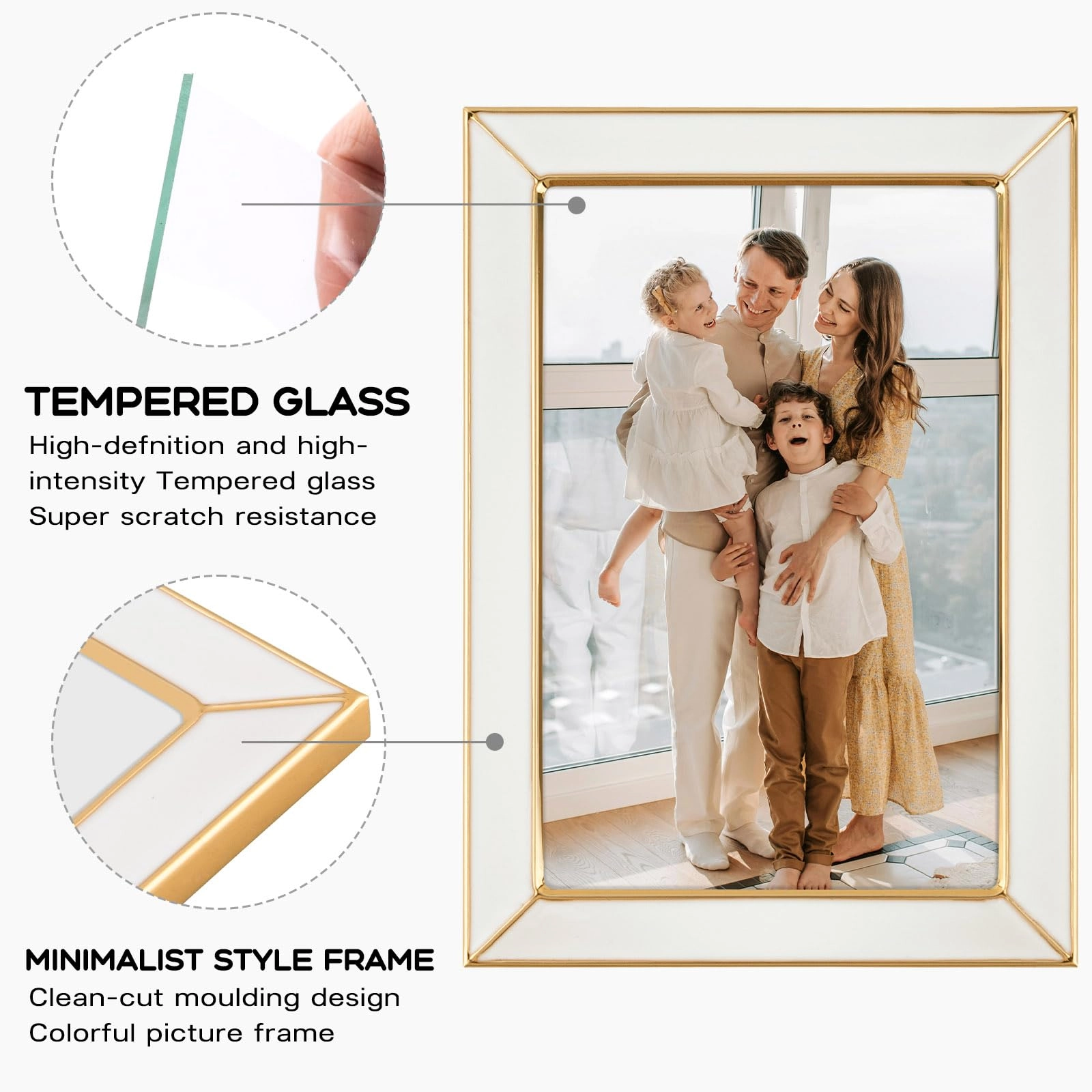 Enamel Picture Frame - 4x6 Set