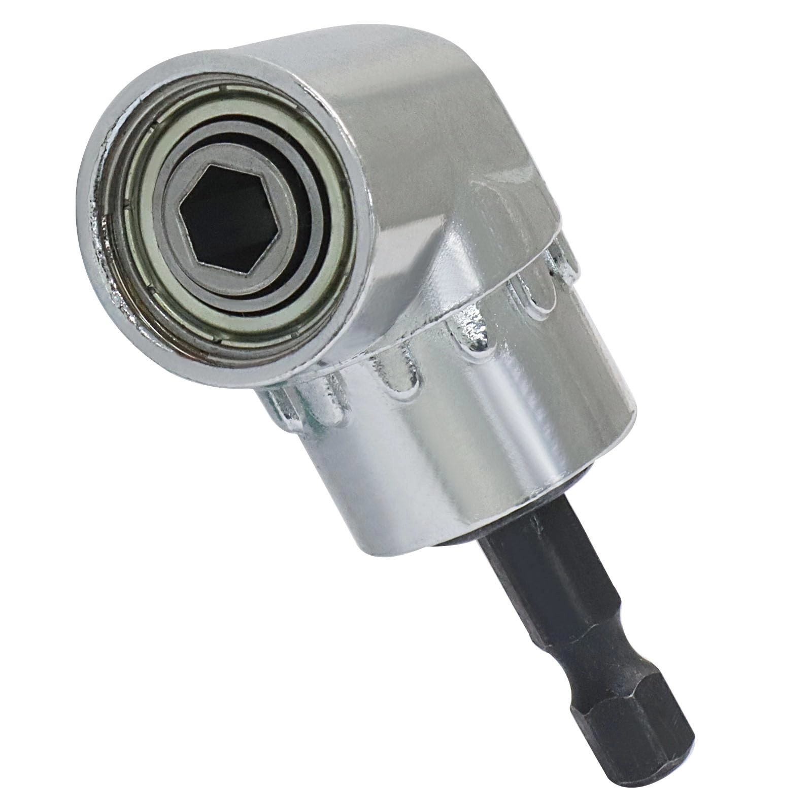 Eilumduo Right Angle Drill Attachment - 140mm 60mm 1/4-inch
