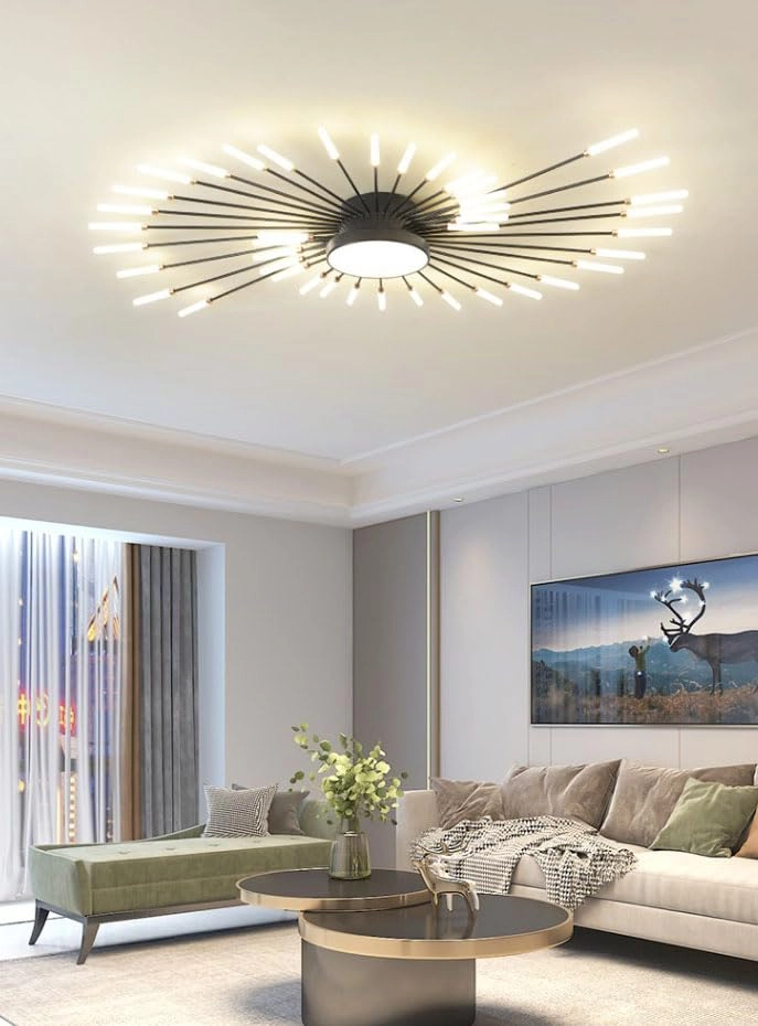 28 Light LED Chandelier - Warm White