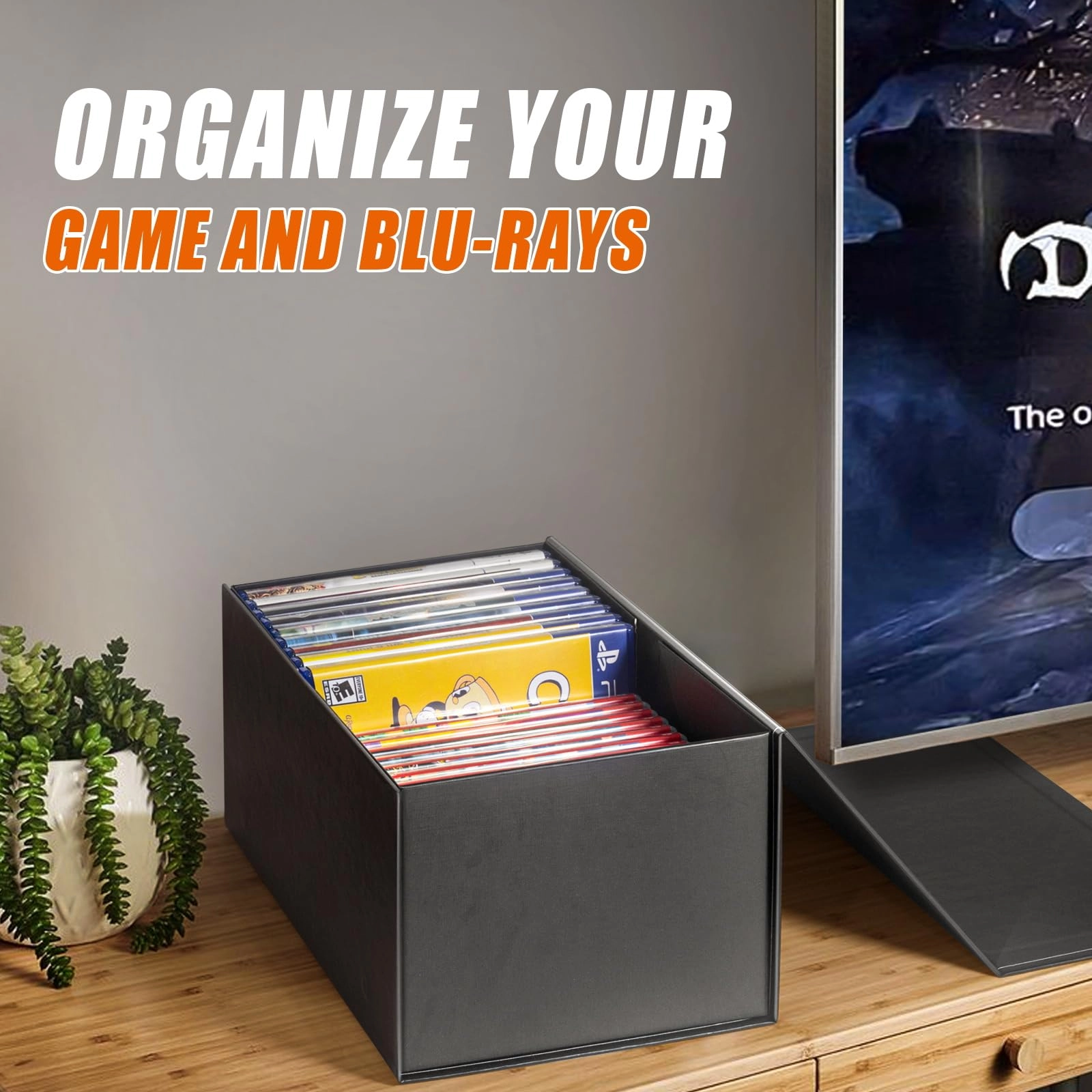 Video Game Storage Box - 20PCS Magnetic Closure