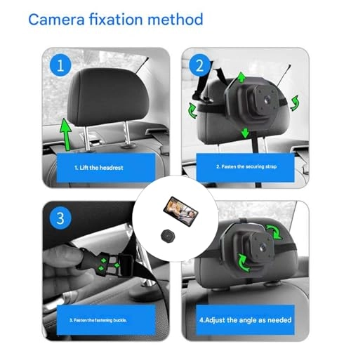 Double Lens IR Monitor - 5 Screens Car Rear Seat