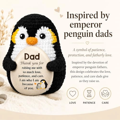 Emperor Penguin Holding Egg - 10 cm