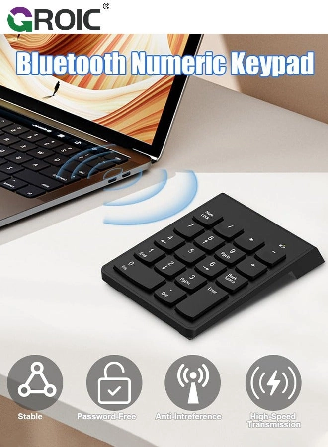 Wireless Number Pad - 2.4GHz 23 Keys + Mouse Pad + Wireless Mouse - Adjustable DPI