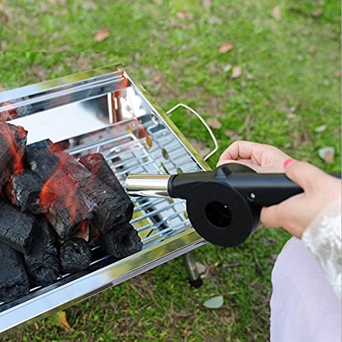 Portable Folding Stainless Steel Electric Grill - Charcoal Electric