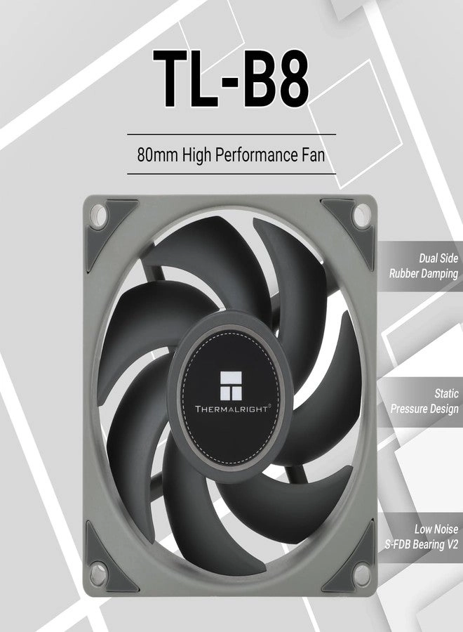 TL-B8 - 1 fan 80mm