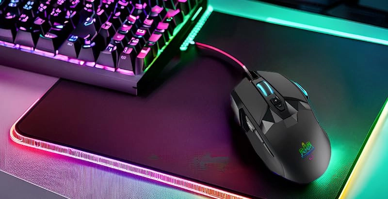Pro Performance Silent Gaming Mouse - USB