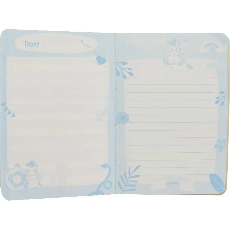 Notebook 19 X 26 cm Spiral - Grid 100 Sheets