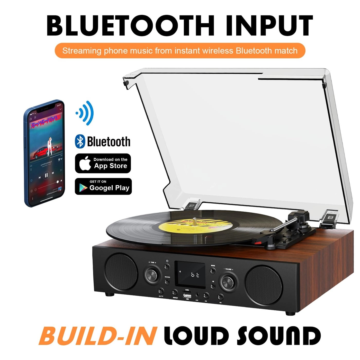 Vinyl Record Player
