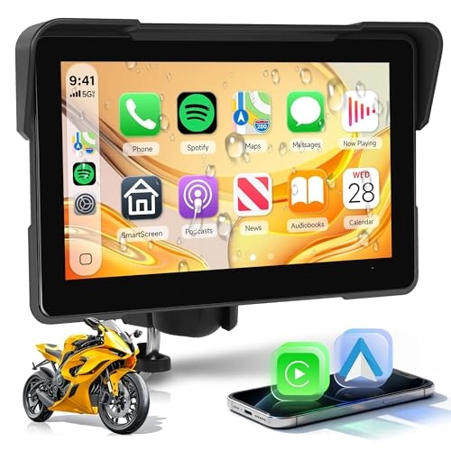 KYNNT Motorcycle Wireless CarPlay - 7 inch