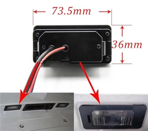 Rear View Camera - Night Vision 1280*1080P