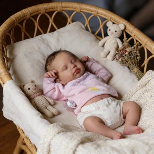 Reborn Baby Doll - 20 inch Silicone Full Body Girl Ages 3+
