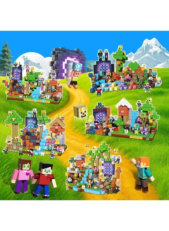 Magnetic Building Blocks - 474 pcs