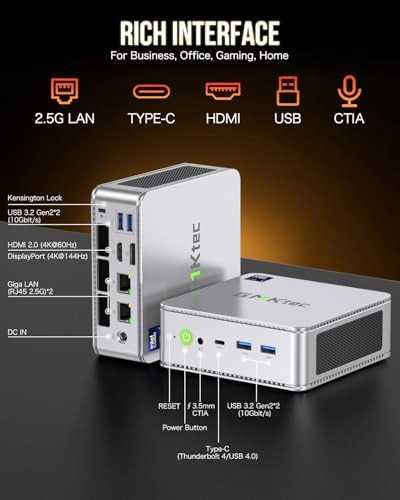 NucBox K9 - Core Ultra 5 125H 32GB 1TB