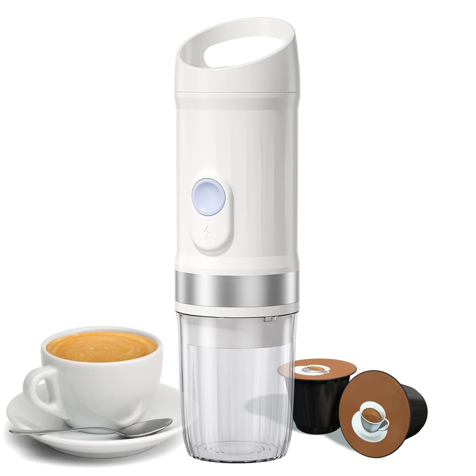 Mini Coffee Maker - Rechargeable 9600mAh