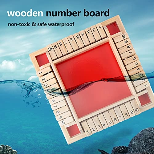 Number Board - Educational Portable Wood