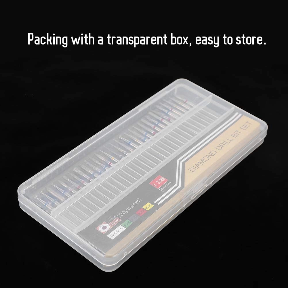 Russian Manicure Drill Bits - 30Pcs