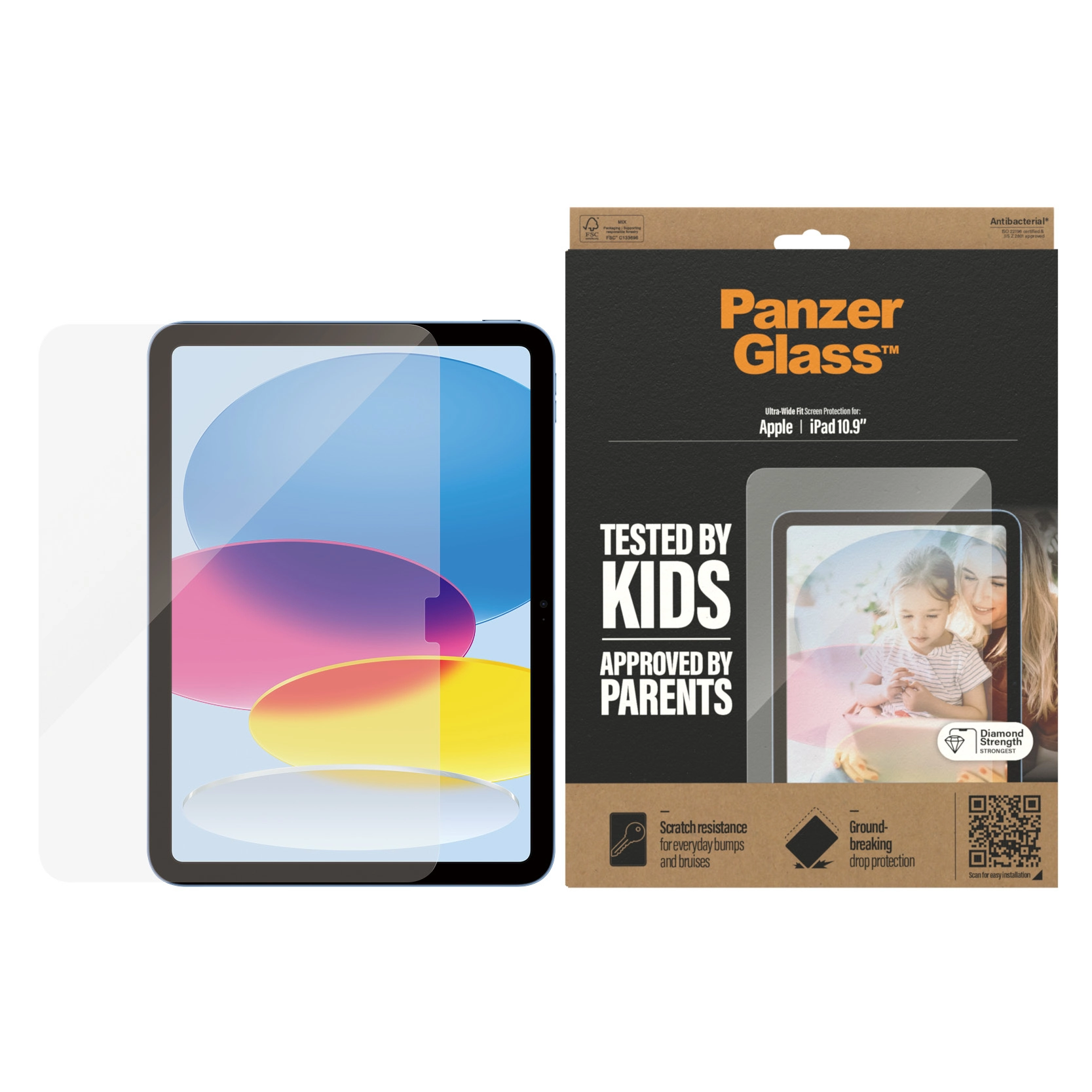 Ultra-Wide Screen Protector for iPad 10.9 (10th Gen)
