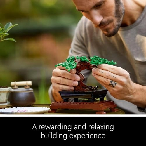 Icons Bonsai Tree (10281) - for Adults with Flowers