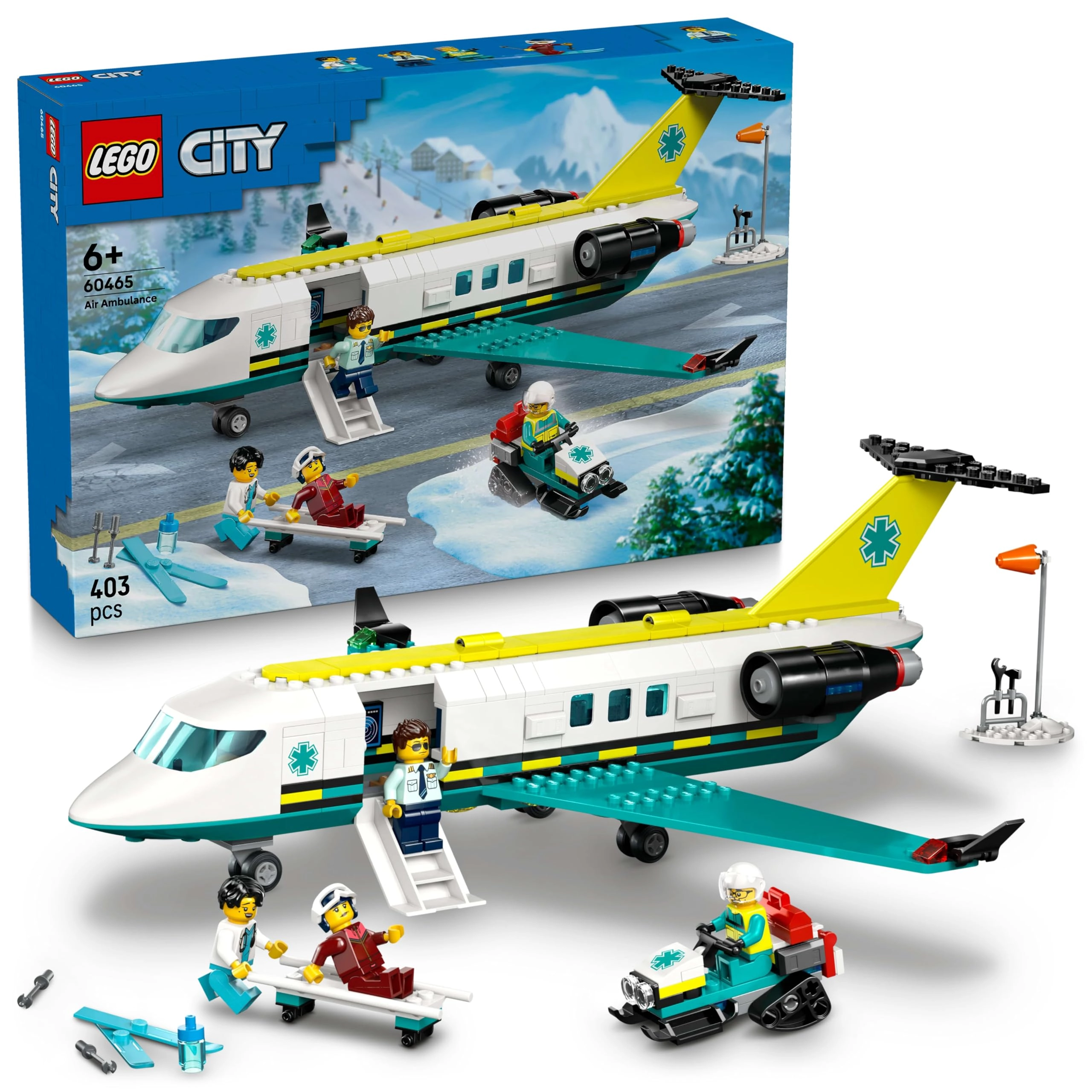 LEGO City Emergency Air Ambulance Plane (60465)