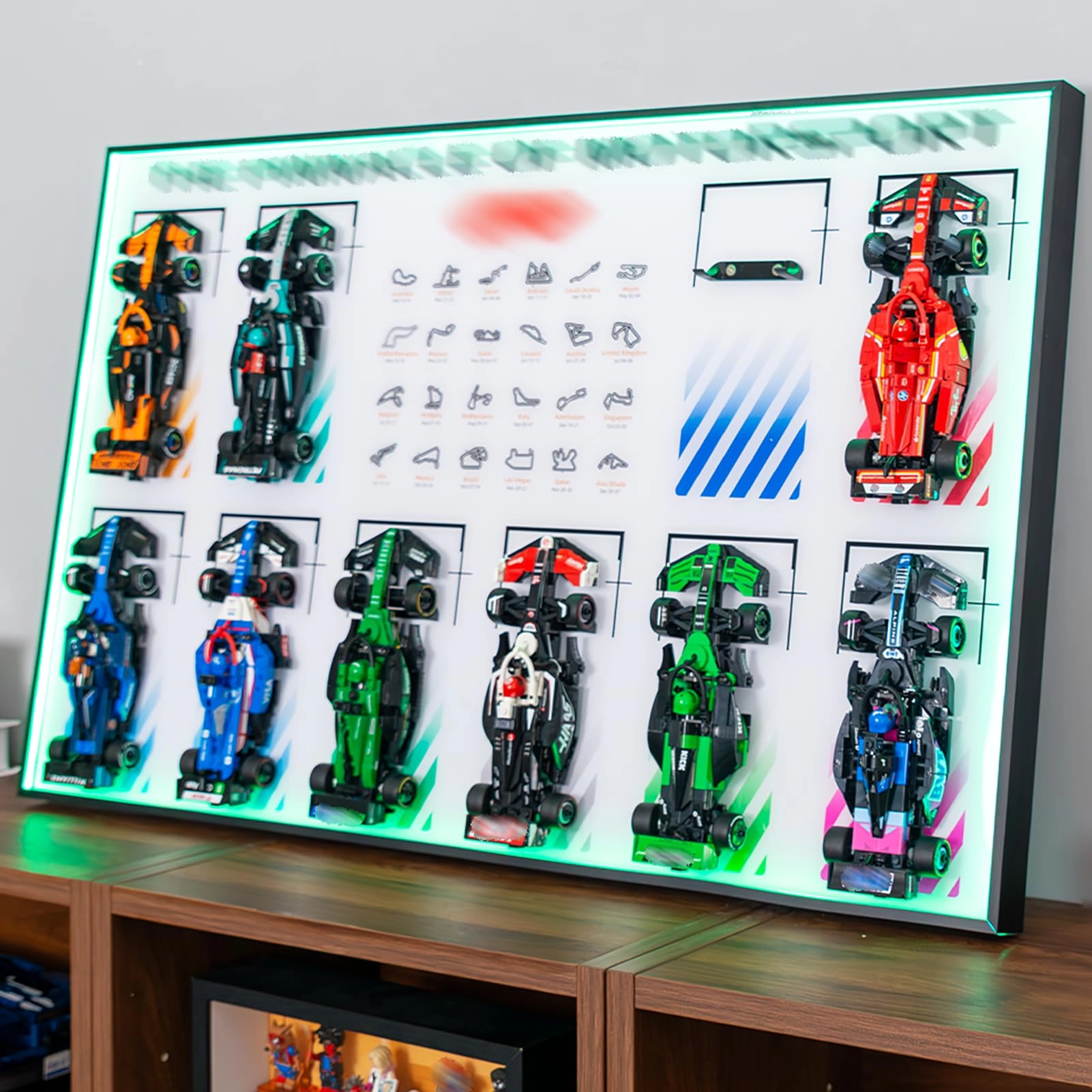 iCUANUTY Display Wallboard - Sport Speed Champions