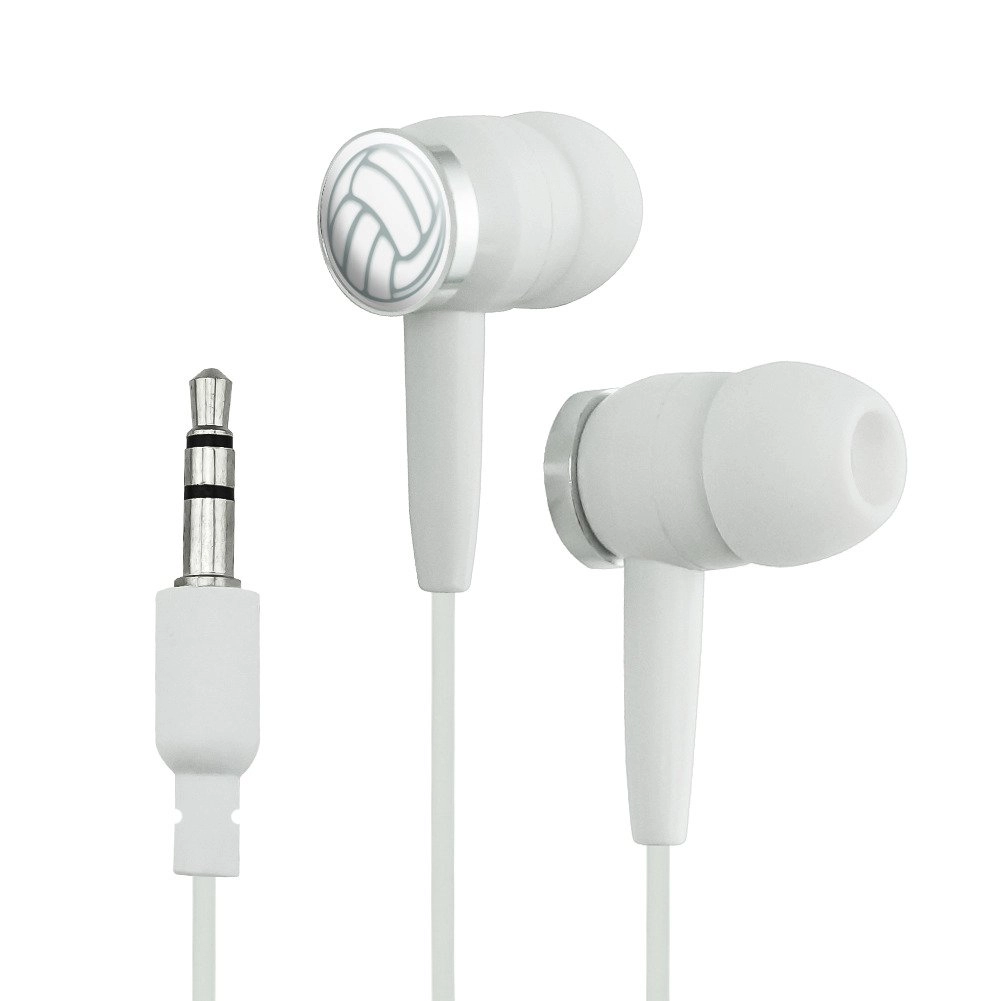 Graphics and More Volleyball Novelty - Wired Earbud