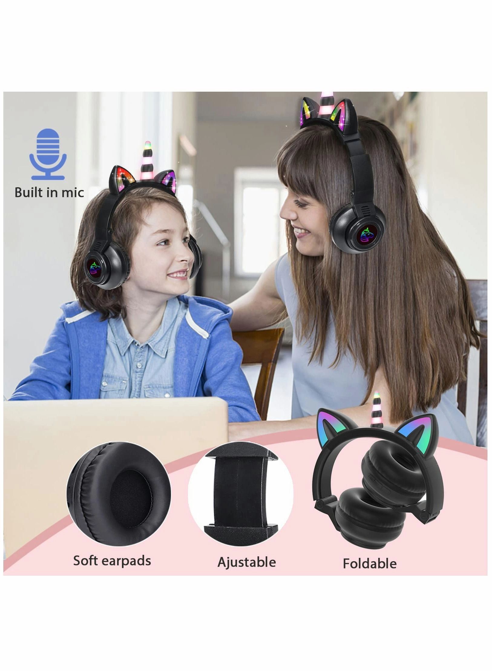 Unicorn Headphones Wireless Headphone