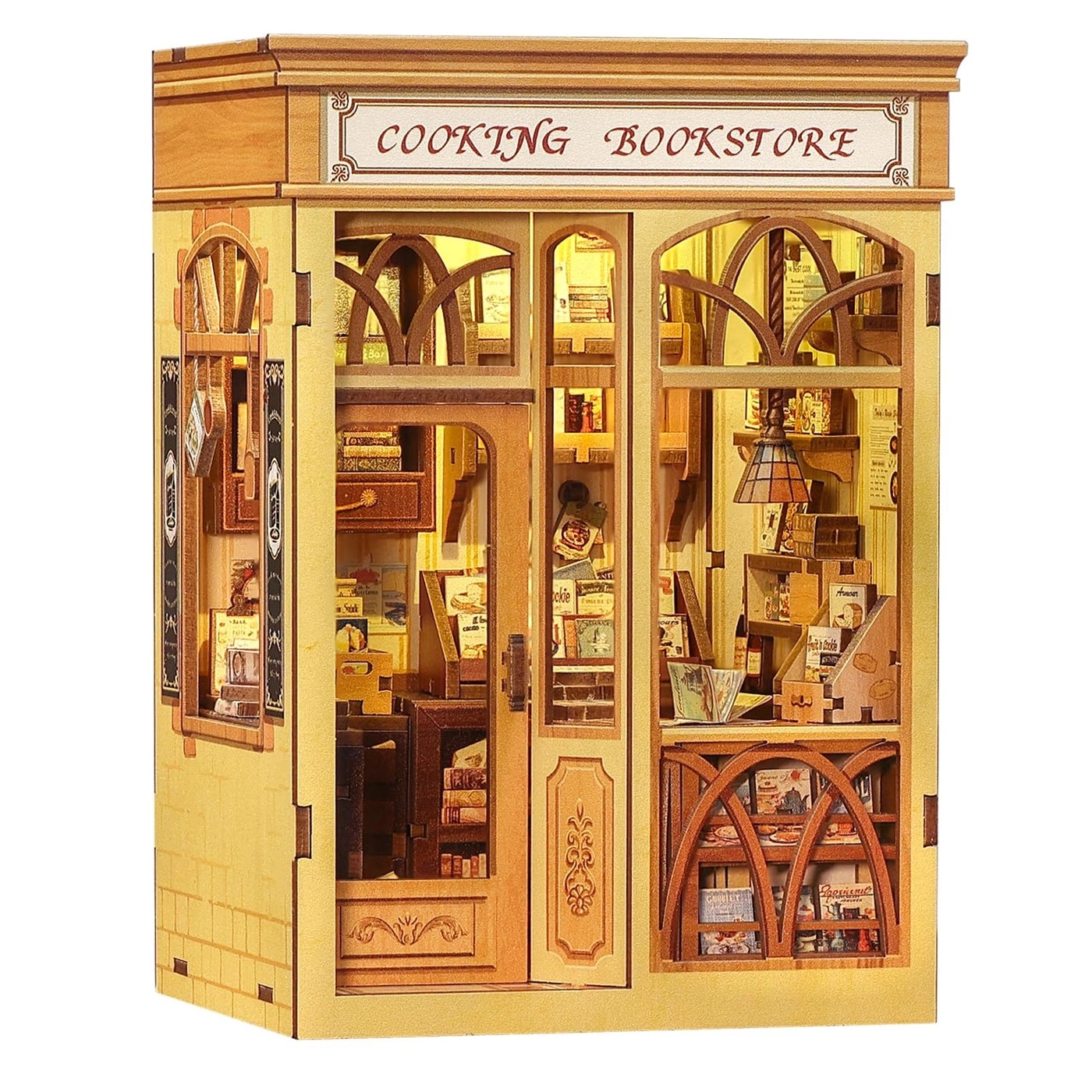 Book Nook Kit - DIY 3D Wooden Puzzle