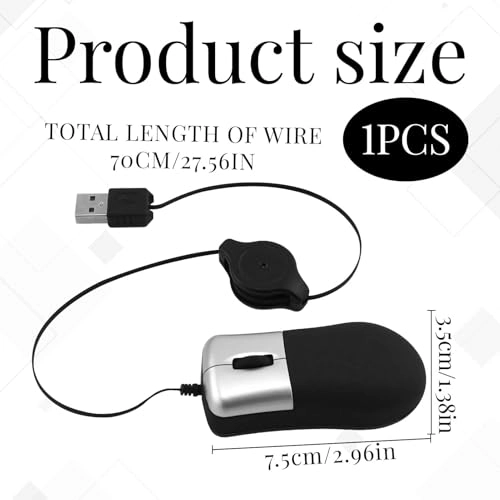 Mini Travel Mouse - USB
