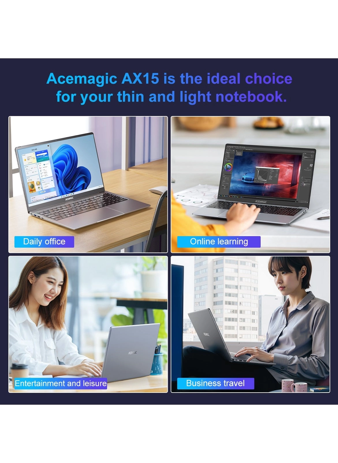 AX15 - 15.6'' 512GB 16GB Alder Lake N95