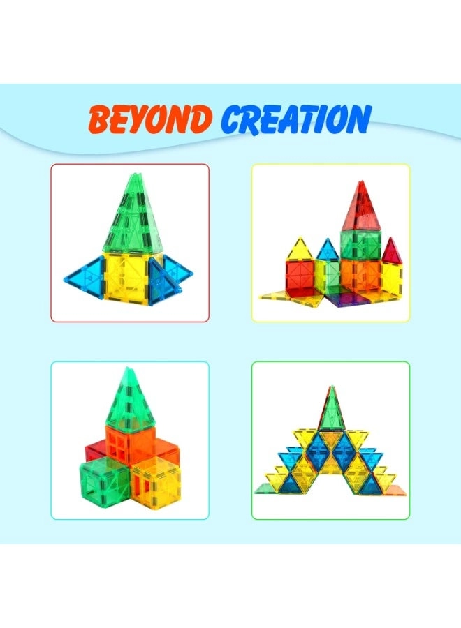 Magnetic Tiles - 136 pcs